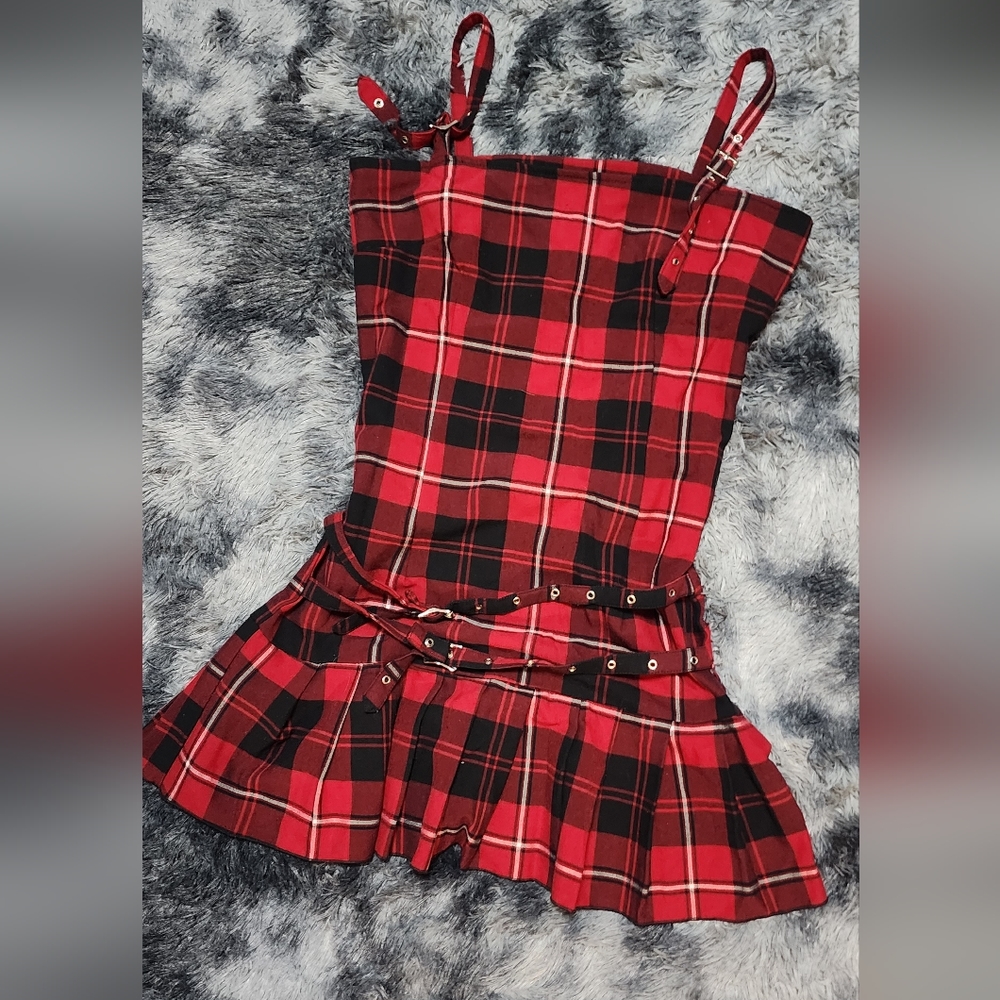 Plaid dress
